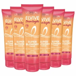 LOréal 6x L'Oréal Elvive Dream Lengths Blowdry Cream 150 ml