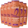 LOréal 6x L'Oréal Elvive Extraordinary Oil Krulverzorging Shampoo 250 ml