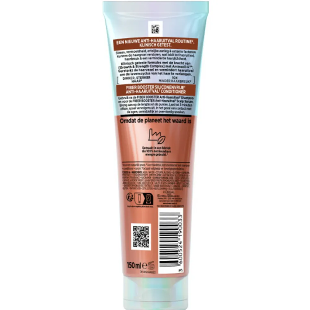 LOréal 6x L'Oréal Elvive Fiber Booster Anti-Haaruitval Conditioner 150 ml