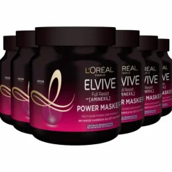 LOréal 6x L'Oréal Elvive Full Resist Haarmasker 680 ml