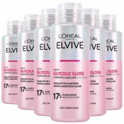 LOréal 6x L'Oréal Elvive Glycolic Gloss Post-Conditioner 200 ml