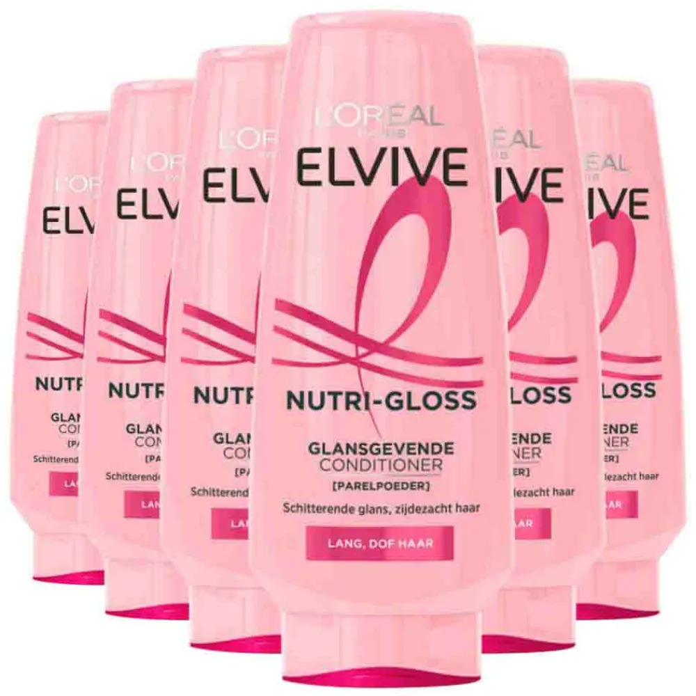 LOréal 6x L'Oréal Elvive Nutri Gloss Conditioner 200 ml