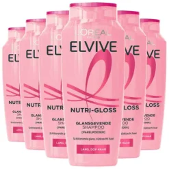 LOréal 6x L'Oréal Elvive Nutri Gloss Shampoo 250 ml