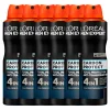 LOréal 6x L'Oréal Men Expert Deodorant Spray Carbon Protect 150 ml
