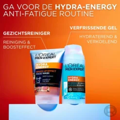 LOréal 6x L'Oréal Men Expert Hydra Energetic Hydraterende Gel Dagcrème 100 ml