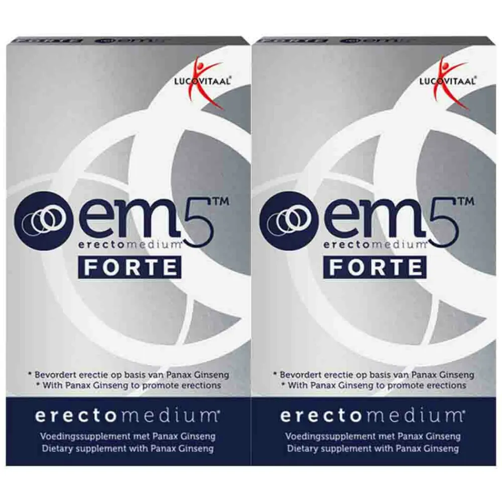 Lucovitaal 2x Erectomedium Forte 6 capsules