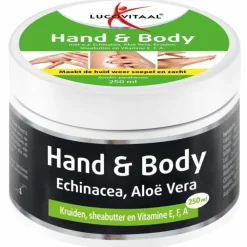 Lucovitaal 3x Hand en Body Crème Echinacea & Aloë Vera 250 ml