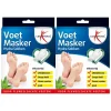 Lucovitaal 2x Voetmasker Hydra Sokken 1 paar
