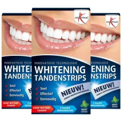 Lucovitaal 3x Whitening Tandenstrips 5 sets