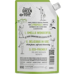 Marcels Green Soap 6x Marcel's Green Soap Handzeep Tonka & Muguet Navul Stazak 500 ml