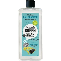 Marcels Green Soap 6x Marcel's Green Soap Shampoo & Conditioner 2 in 1 Mimosa & Black Currant 300 ml