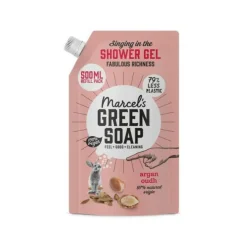 Marcels Green Soap 6x Marcel's Green Soap Shower Gel Navulling Argan & Oudh 500 ml