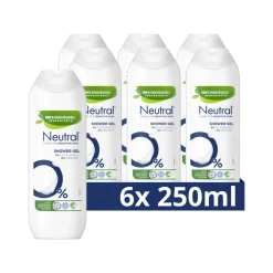 Neutral 6x Douchegel Parfumvrij 250 ml