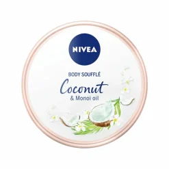 NIVEA 3x Body Souffle Coconut en Monoi Olie 200 ml