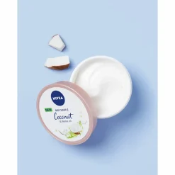 NIVEA 3x Body Souffle Coconut en Monoi Olie 200 ml