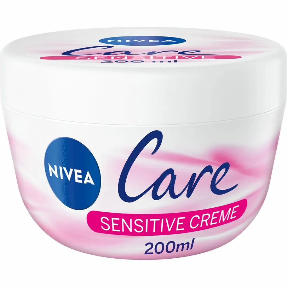 NIVEA 3x Care Bodycrème Sensitive 200 ml