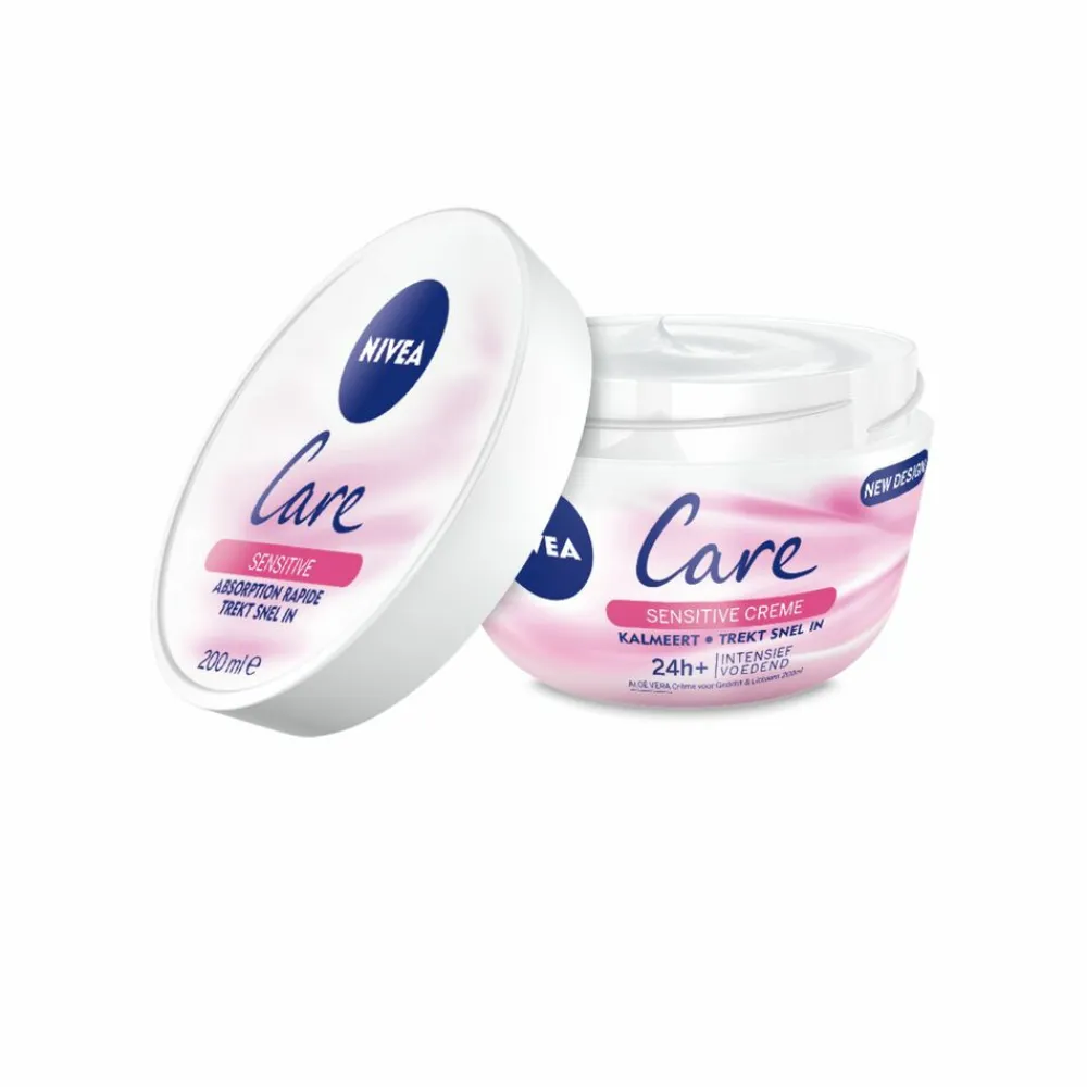 NIVEA 3x Care Bodycrème Sensitive 200 ml