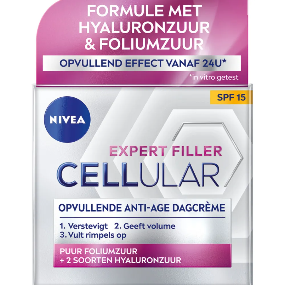 NIVEA 3x Cellular Filler Dagcrème Anti-Age SPF 15 50 ml