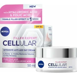 NIVEA 3x Cellular Filler Dagcrème Anti-Age SPF 15 50 ml