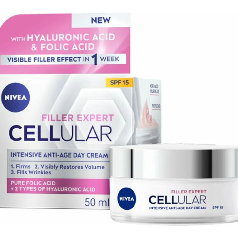 NIVEA 3x Cellular Filler Dagcrème Anti-Age SPF 15 50 ml