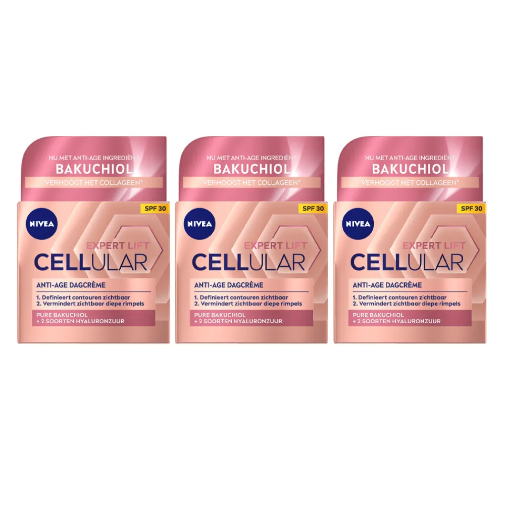 NIVEA 3x Cellular Lift Dagcrème Anti-Age SPF 30 50 ml