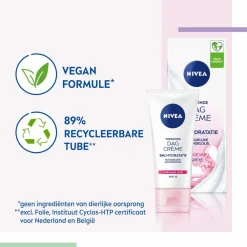 NIVEA 3x Dagcrème Voedend SPF 15 50 ml