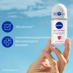 NIVEA 6x Deodorant Roller Dry Comfort 50 ml