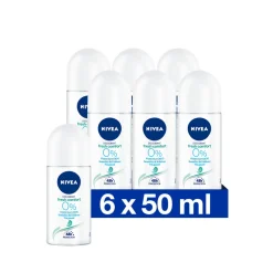 NIVEA 6x Deodorant Roller Fresh Comfort 50 ml