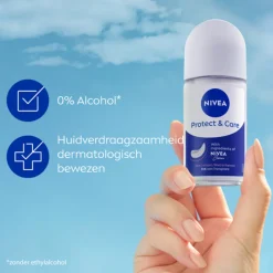 NIVEA 6x Deodorant Roller Protect en Care 50 ml