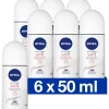 NIVEA 6x Deodorant Roller Soft Touch