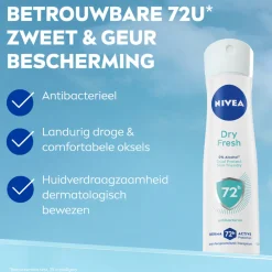 NIVEA 6x Deodorant Spray Dry Fresh 150 ml
