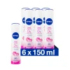 NIVEA 6x Deodorant Spray Fresh Flowers 150 ml