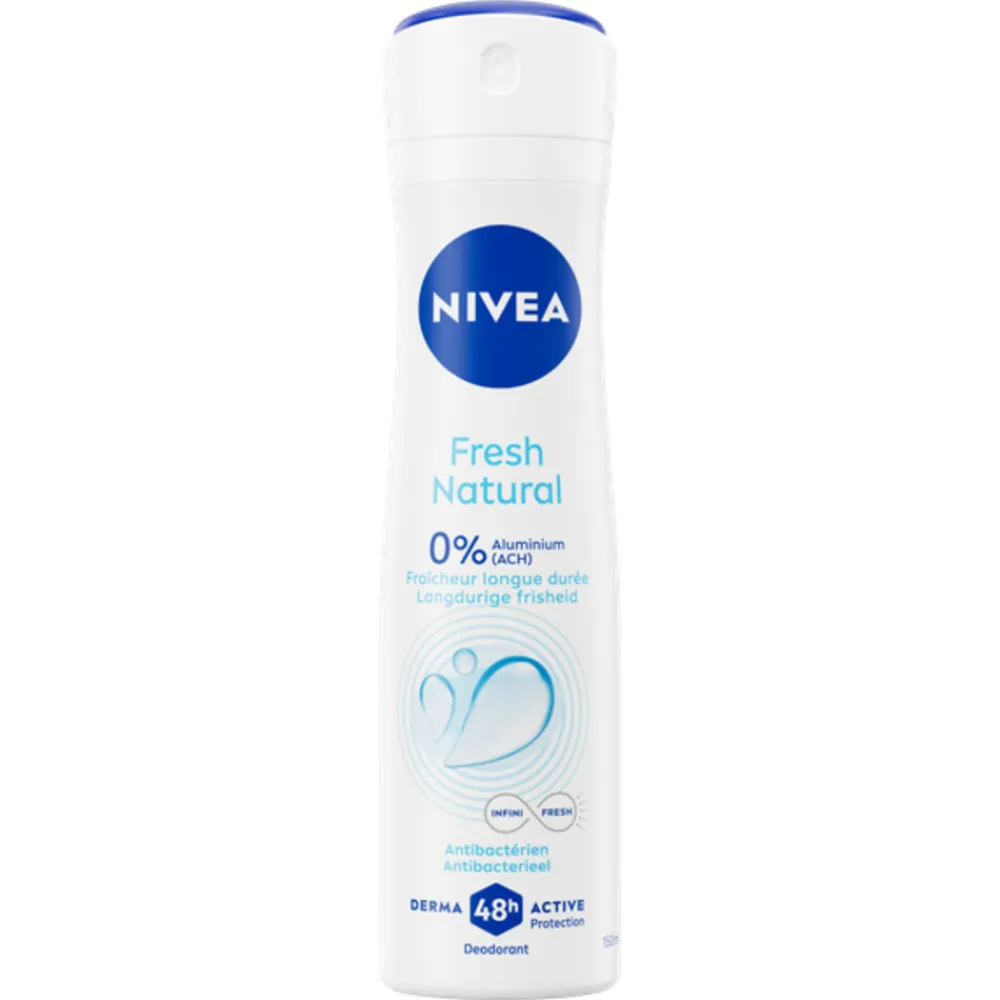 NIVEA 6x Deodorant Spray Fresh Natural 150 ml