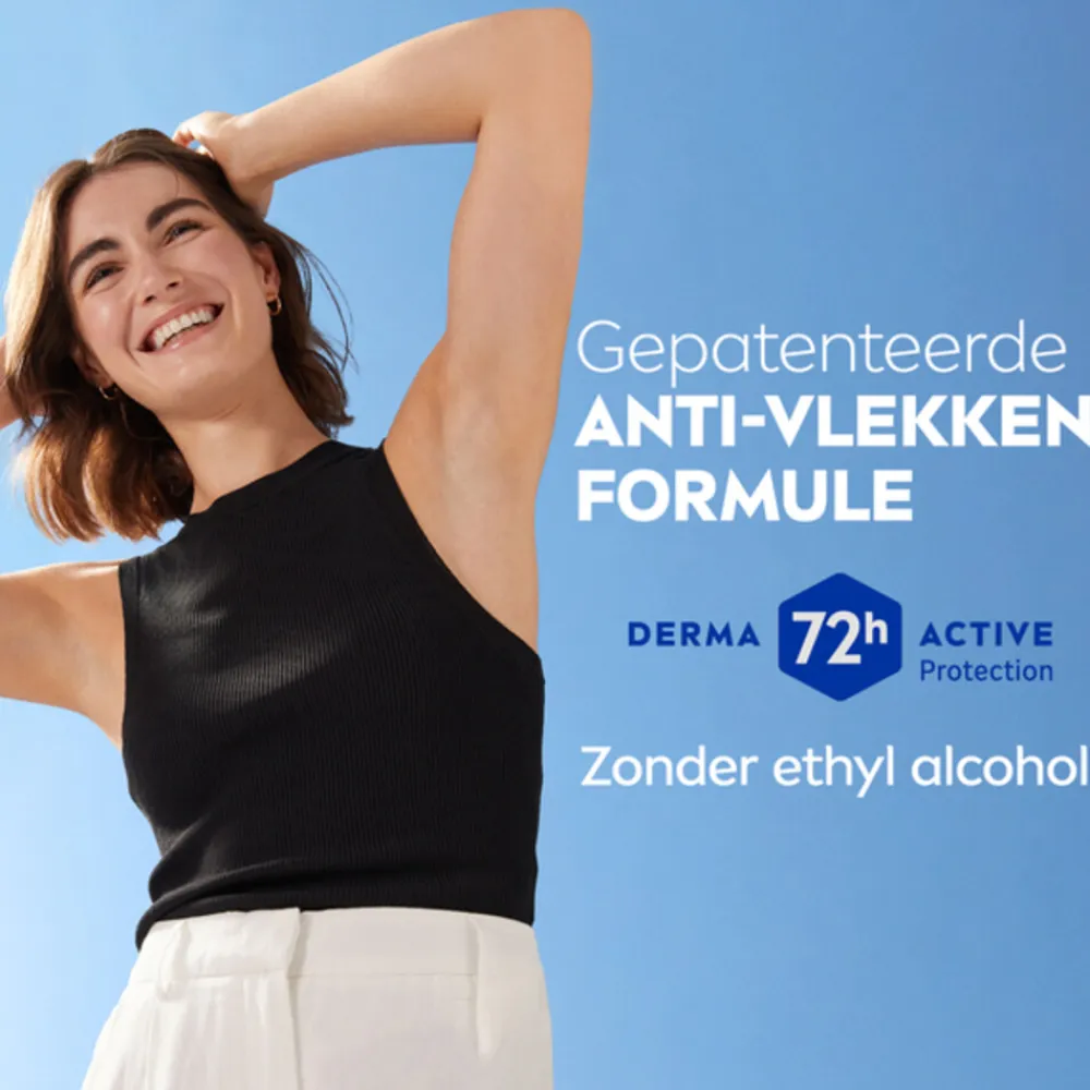 NIVEA 6x Deodorant Spray Invisible For Black & White Clear 150 ml