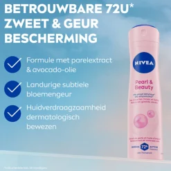 NIVEA 6x Deodorant Spray Pearl & Beauty 150 ml