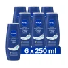 NIVEA 6x Douchecrème Care 250 ml