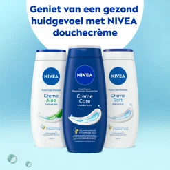 NIVEA 6x Douchecrème Care 250 ml