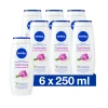 NIVEA 6x Douchecrème Cashmere & Cotton Seed Oil 250 ml