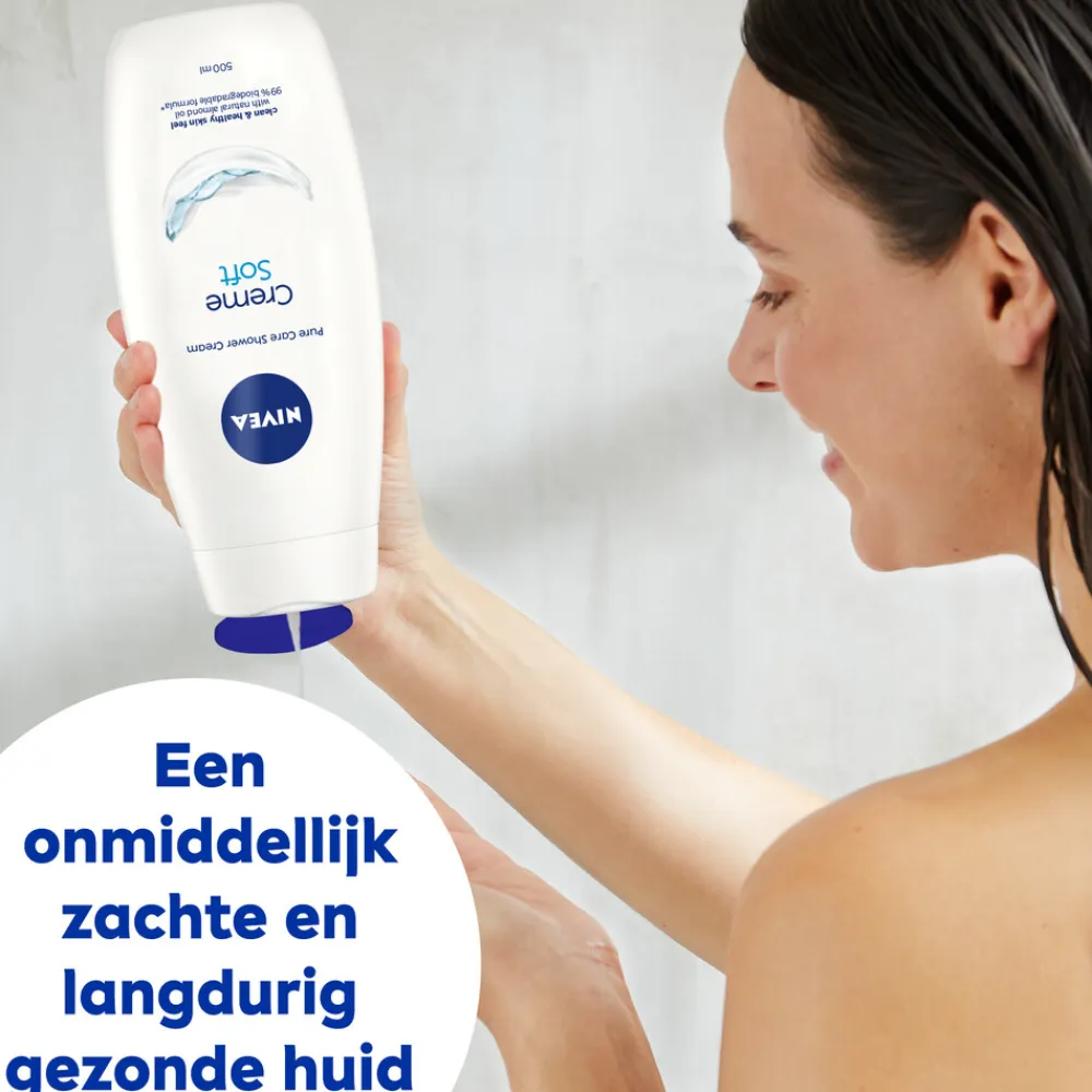 NIVEA 6x Douchecrème Soft 500 ml