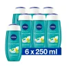 NIVEA 6x Douchegel Hawaii Flower & Oil 250 ml