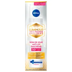 NIVEA 3x Luminous 630 Dagcrème Anti-Spot SPF 50 40 ml