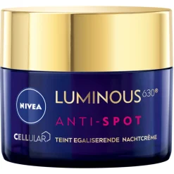 NIVEA 3x Luminous 630 Nachtcrème Anti-Spot 50 ml