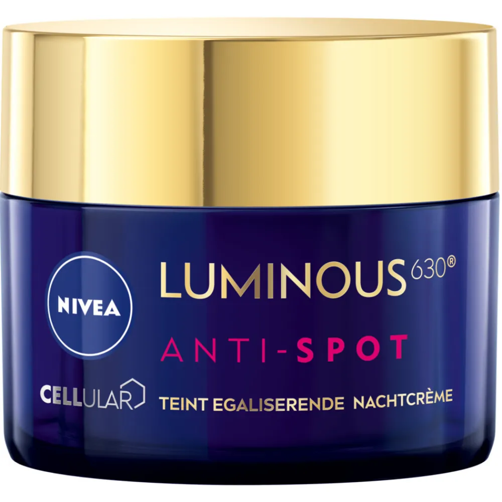 NIVEA 3x Luminous 630 Nachtcrème Anti-Spot 50 ml