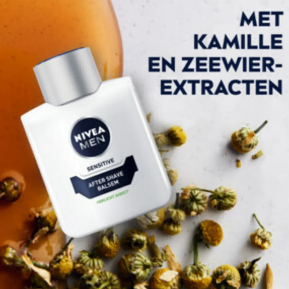 Heren NIVEA Men 6x Aftershave Balsem Sensitive 100 ml