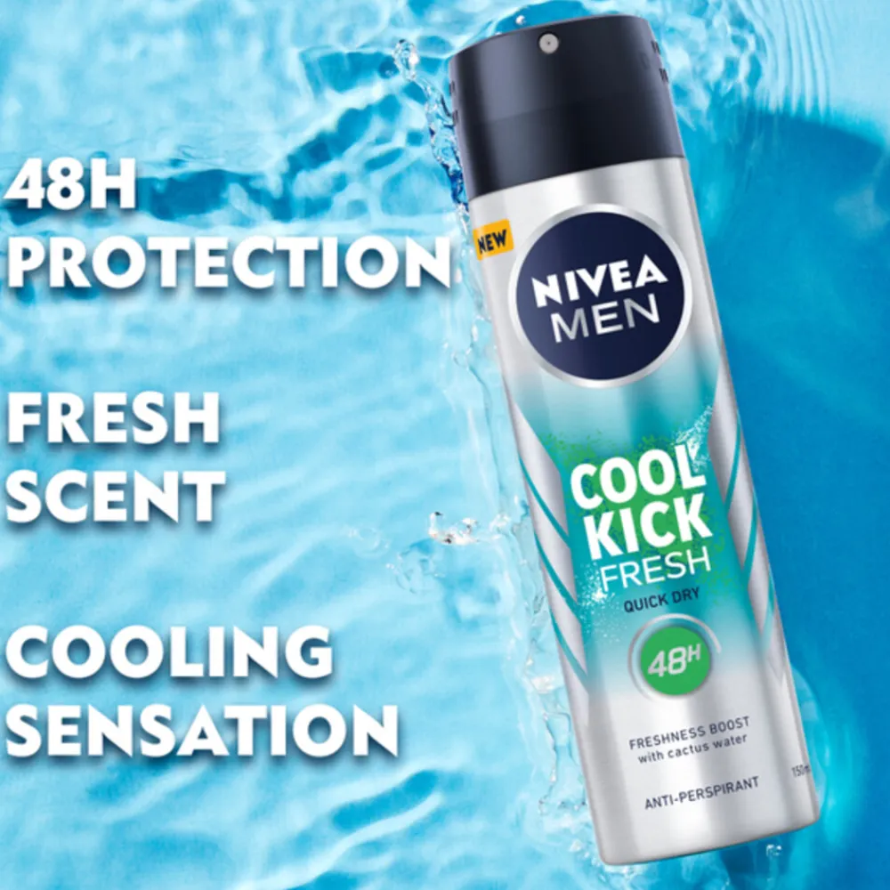 NIVEA Men 6x Anti-Transpirant Spray Frech Kick 150 ml