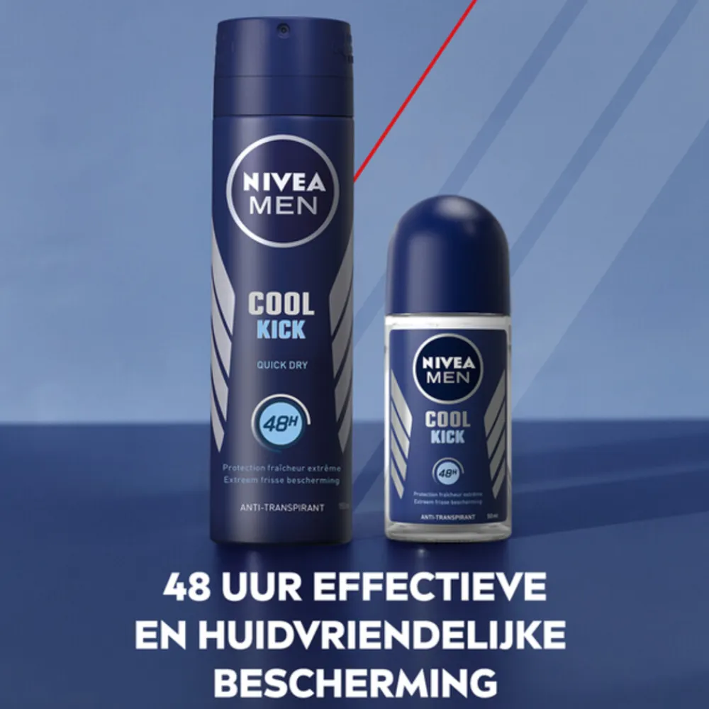 NIVEA Men 6x Deodorant Roller Cool Kick 50 ml