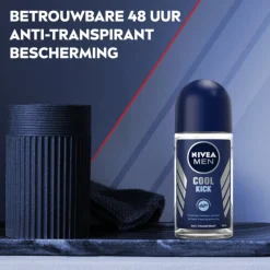 NIVEA Men 6x Deodorant Roller Cool Kick 50 ml