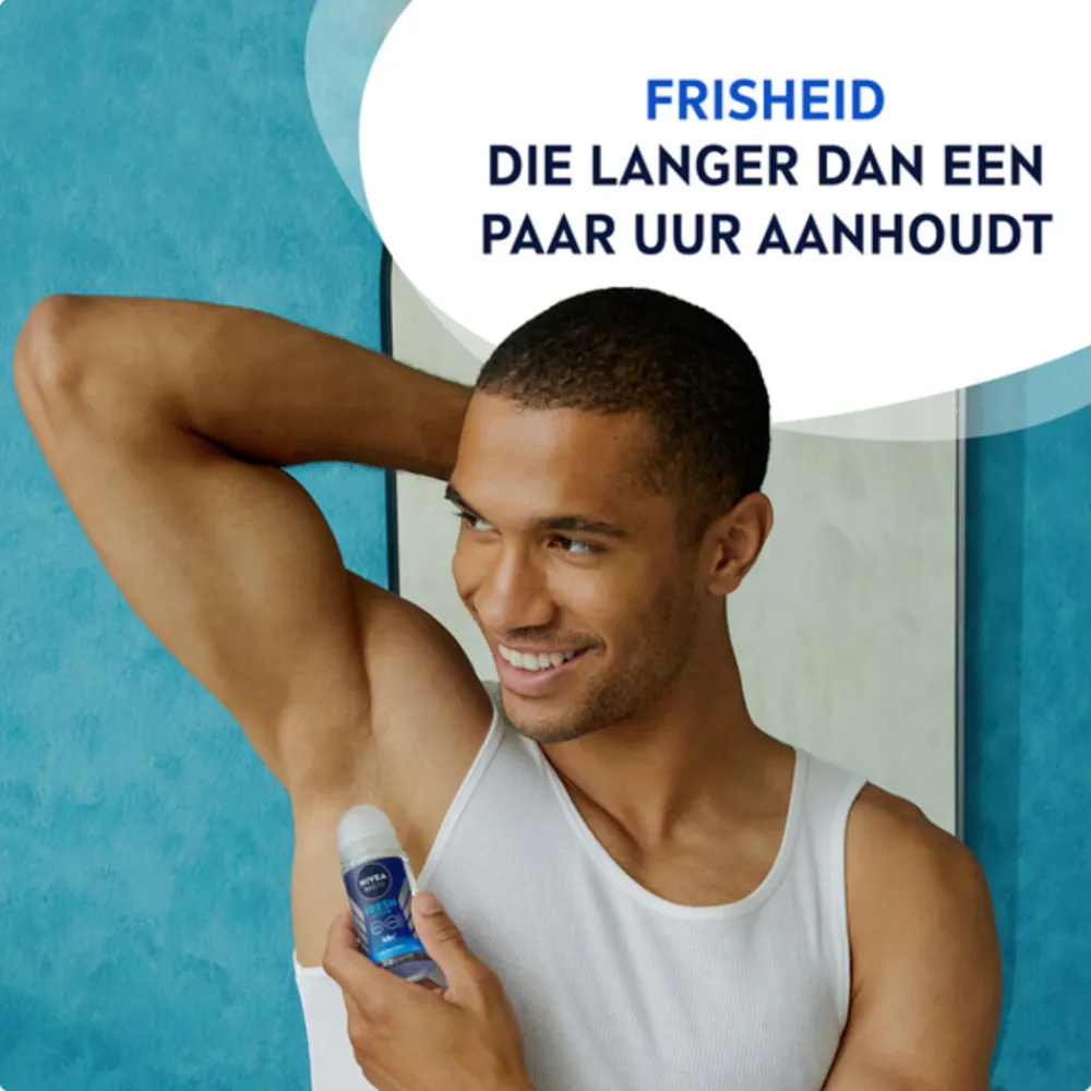 NIVEA Men 6x Deodorant Roller Fresh Active 50 ml