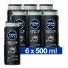 NIVEA Men 6x Douchegel Active Clean 500 ml