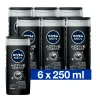 NIVEA Men 6x Douchegel Active Clean 250 ml